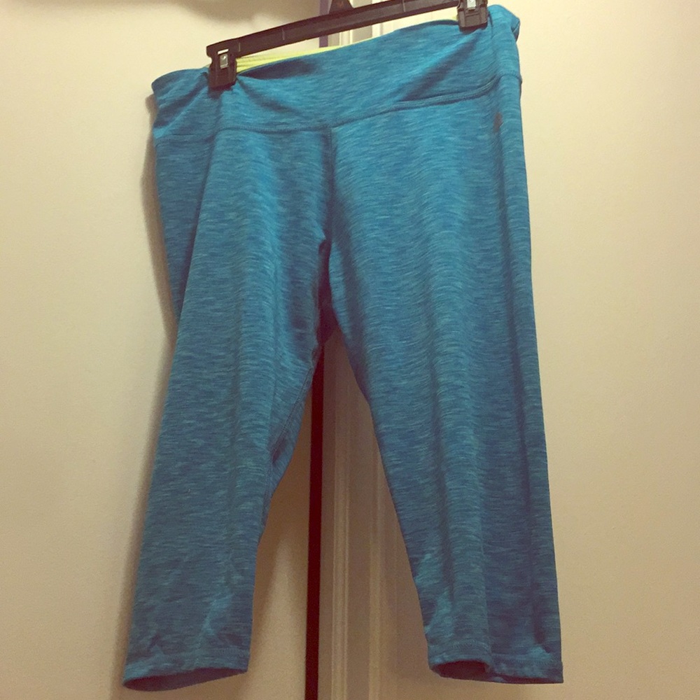 Teal work out leggings